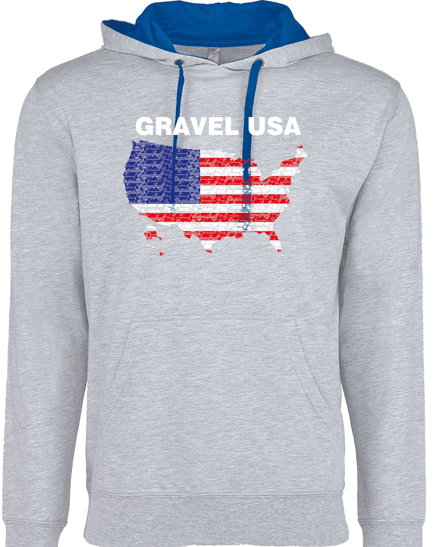 Grimpeur Bros Gravel USA Hoodie