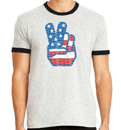 Grimpeur Bros. Peace Love Bikes Coffee T-Shirt