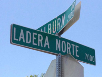 Ladera_Norte_Single_Origin_Coffee_Street_Sign