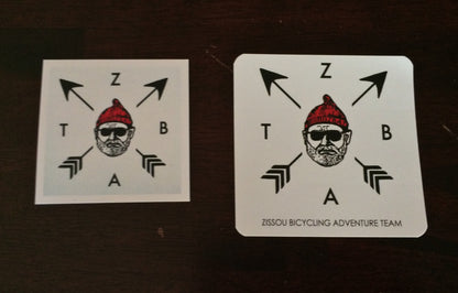 Zissou_Bicycling_Adventure_Team_Card_Sticker. GrimpeurBros.com's Adventure Roast is a strong, smoky specialty coffee blend with pleasant bittersweet chocolate and caramel notes that are perfectly extracted with a moka pot, french press or as an espresso. This medium roast blend is roasted weekly to order with whole beans are available 8oz, 12oz, 1lb, and 2lb bags.