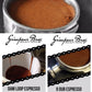 Grimpeur_Bros_Espresso_Subscription_Choices. GrimpeurBros.com makes at-home espresso easy peasy with our espresso subscription programs. On the first of each month, the Grimpeur's Choice Espresso Subscription Plan sends you either 9 Dub or Dam Loop espresso to your home automatically. Espresso sub plans run for three, six, nine & twelve months. 