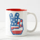 Grimpeur Bros. Peace Love Bikes And Coffee 11oz Coffee Mug
