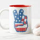Grimpeur Bros. Peace Love Bikes And Coffee 11oz Coffee Mug